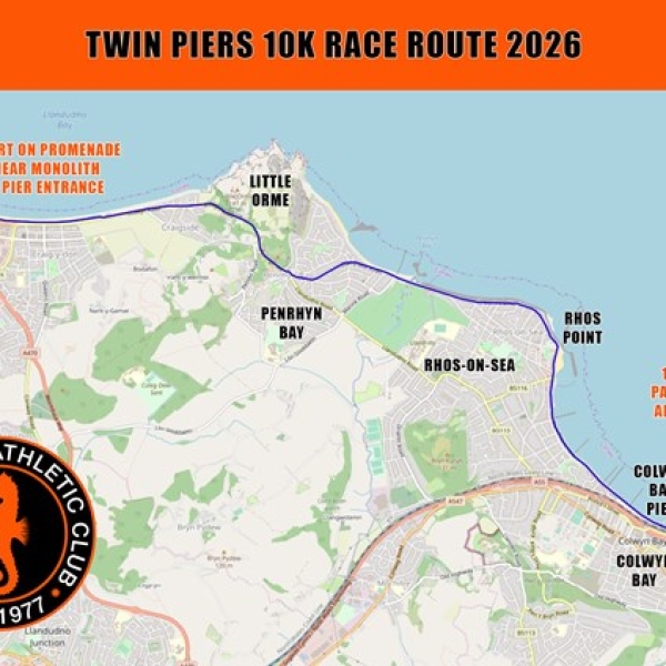 Arthur Bebbington Twin Piers 10k 2026 and Fun Run